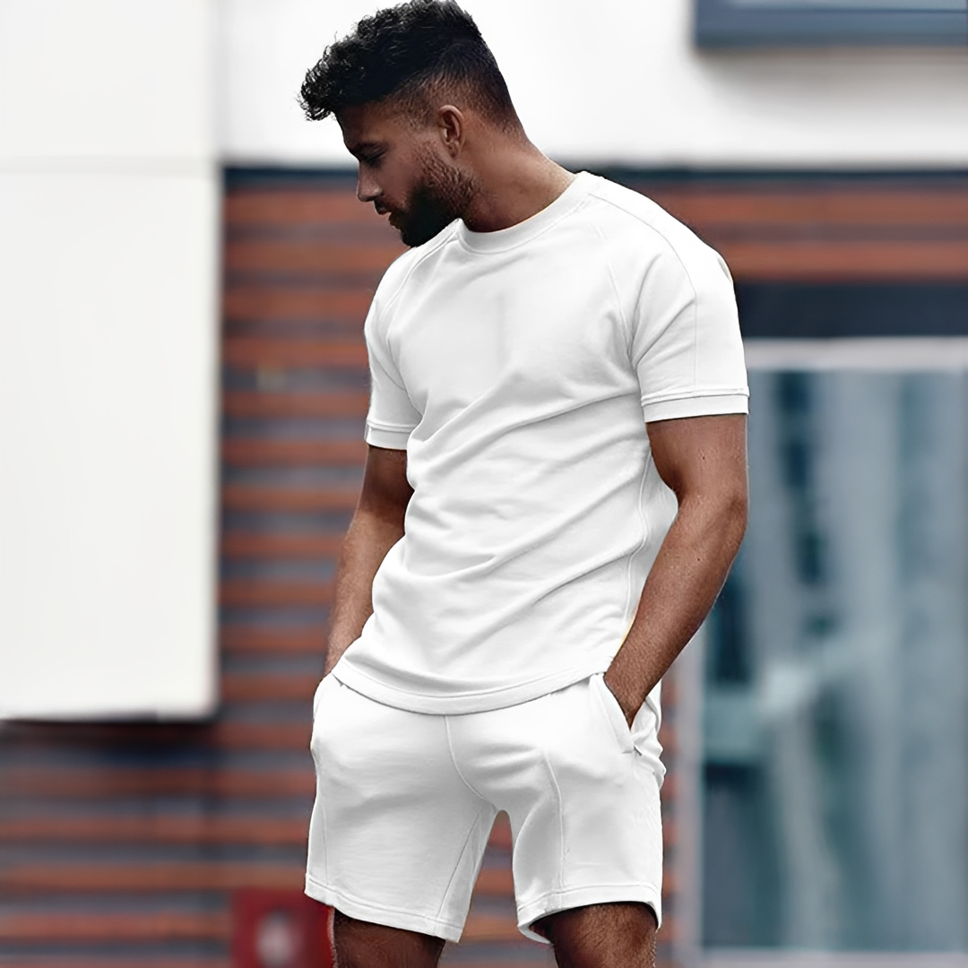 Drake - Ensemble T-Shirt und Short für Herren - für die heißen Tage