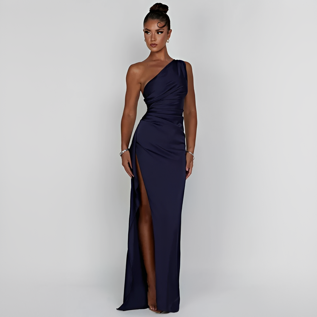 Leonora - Elegantes asymmetrisches Sommerkleid für Damen