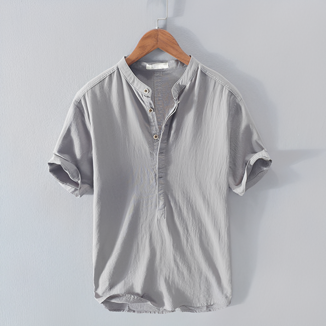 Thiago - Poloshirt mit Stehkragen