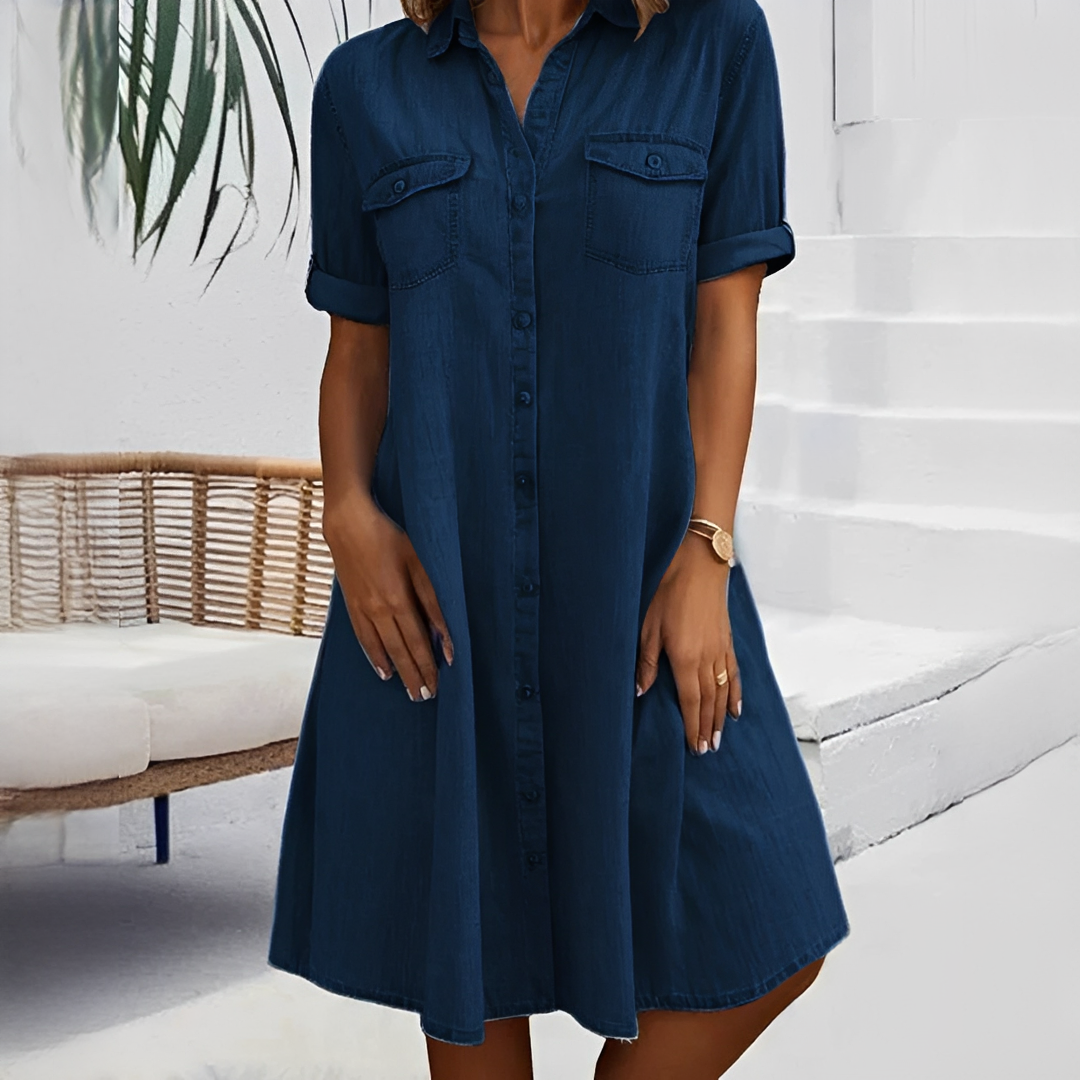 Naomi - Entspanntes Hemdkleid