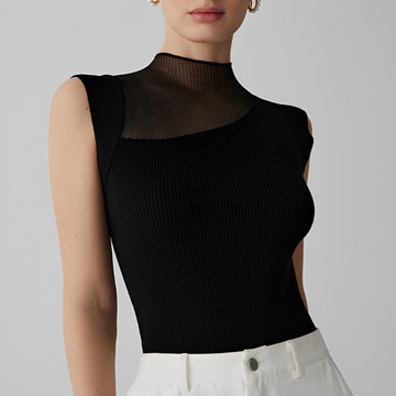 Kiara - Schickes Ärmelloses Top