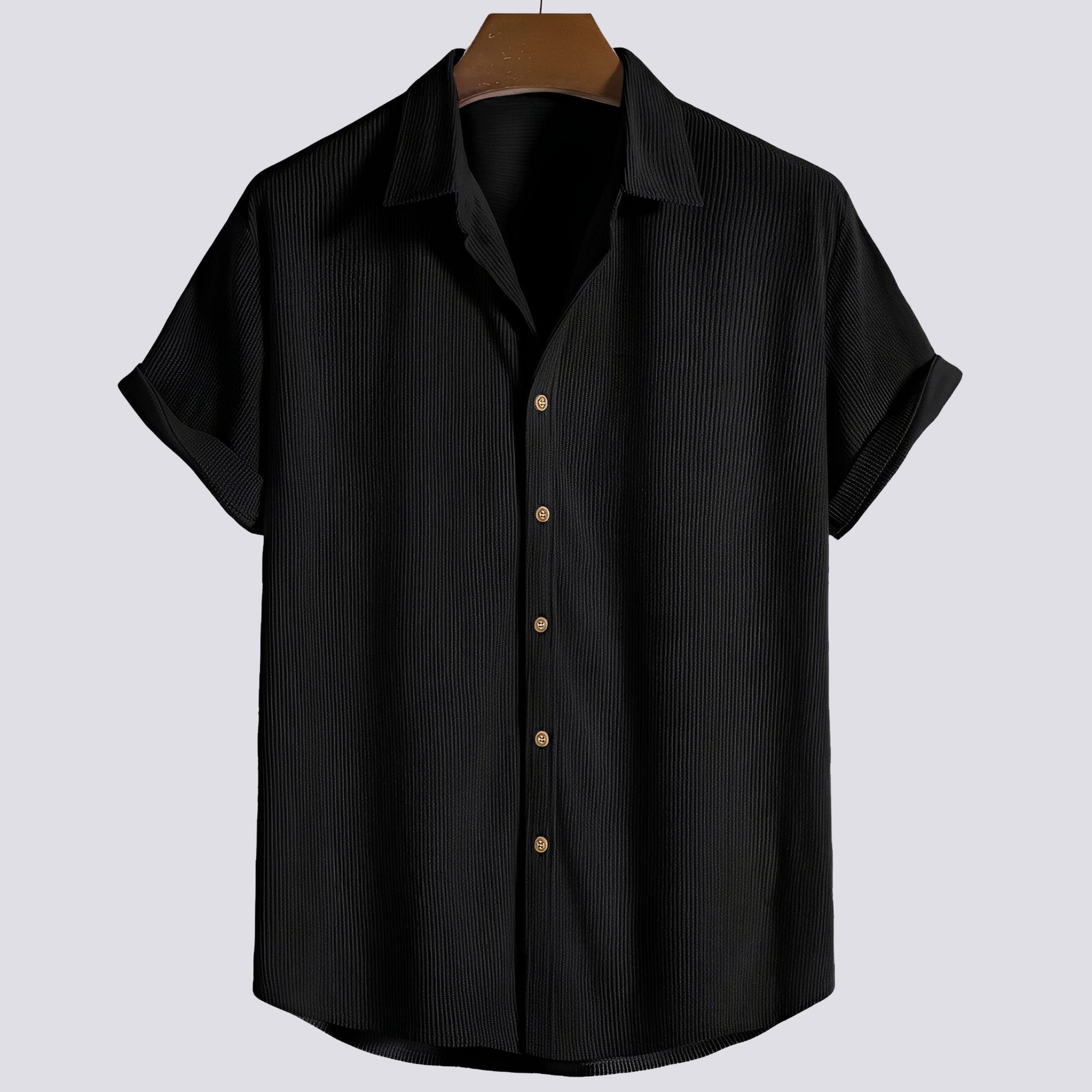 Kierce - Herrenhemd im entspannten Stil mit Muster