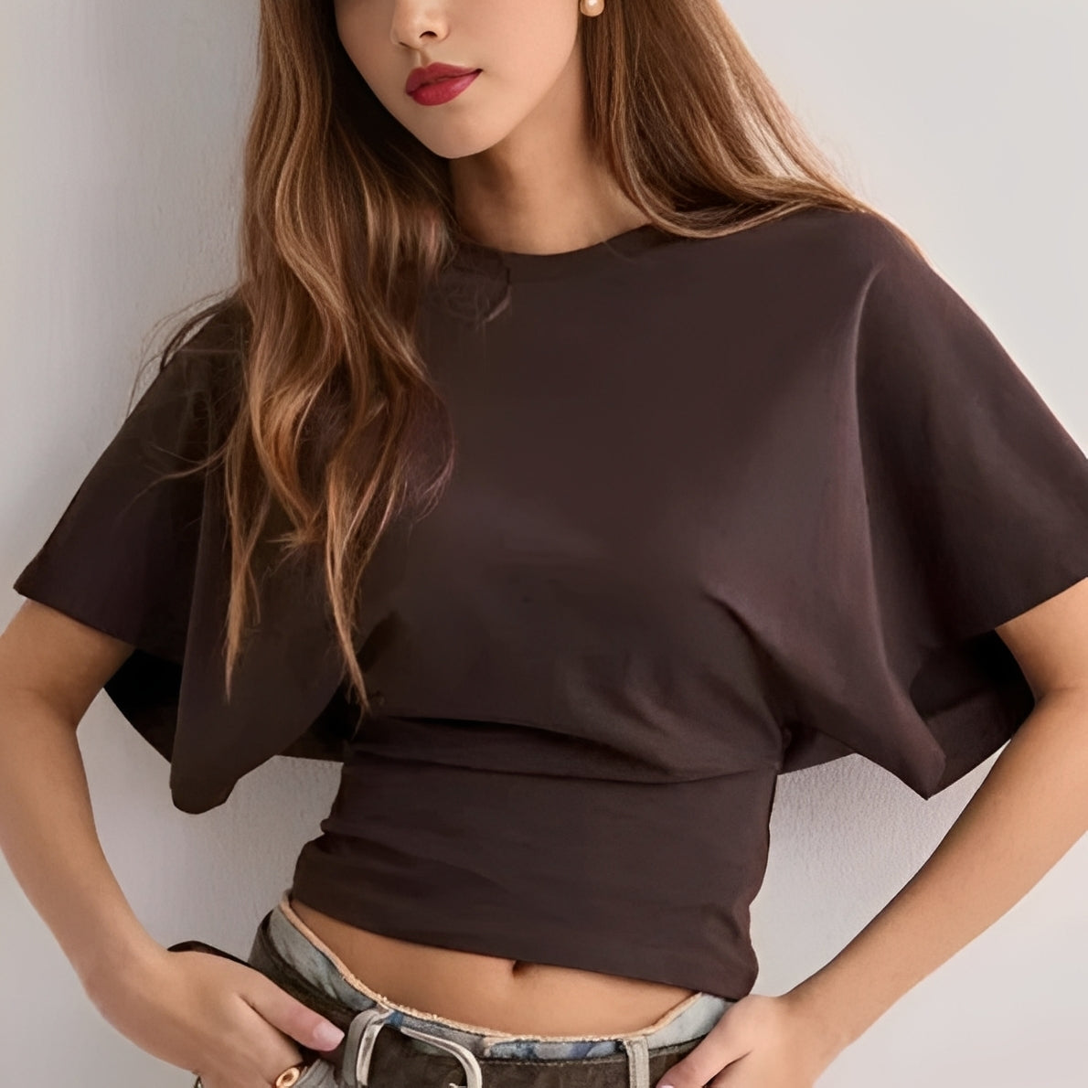 Maggy - Elegantes T-Shirt mit großzügigen Ärmeln