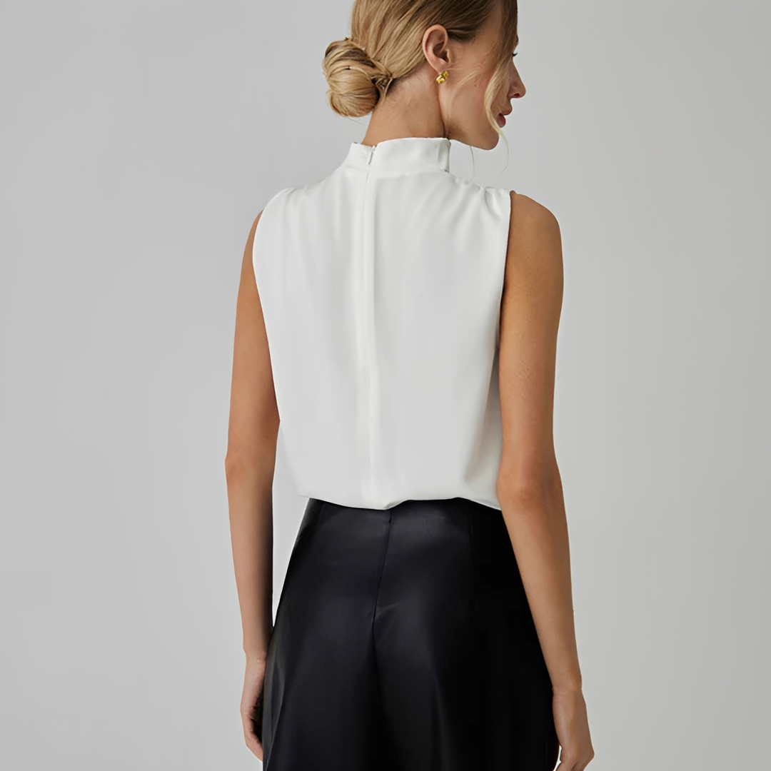 Ailani - Knitterfreie ärmellose Bluse