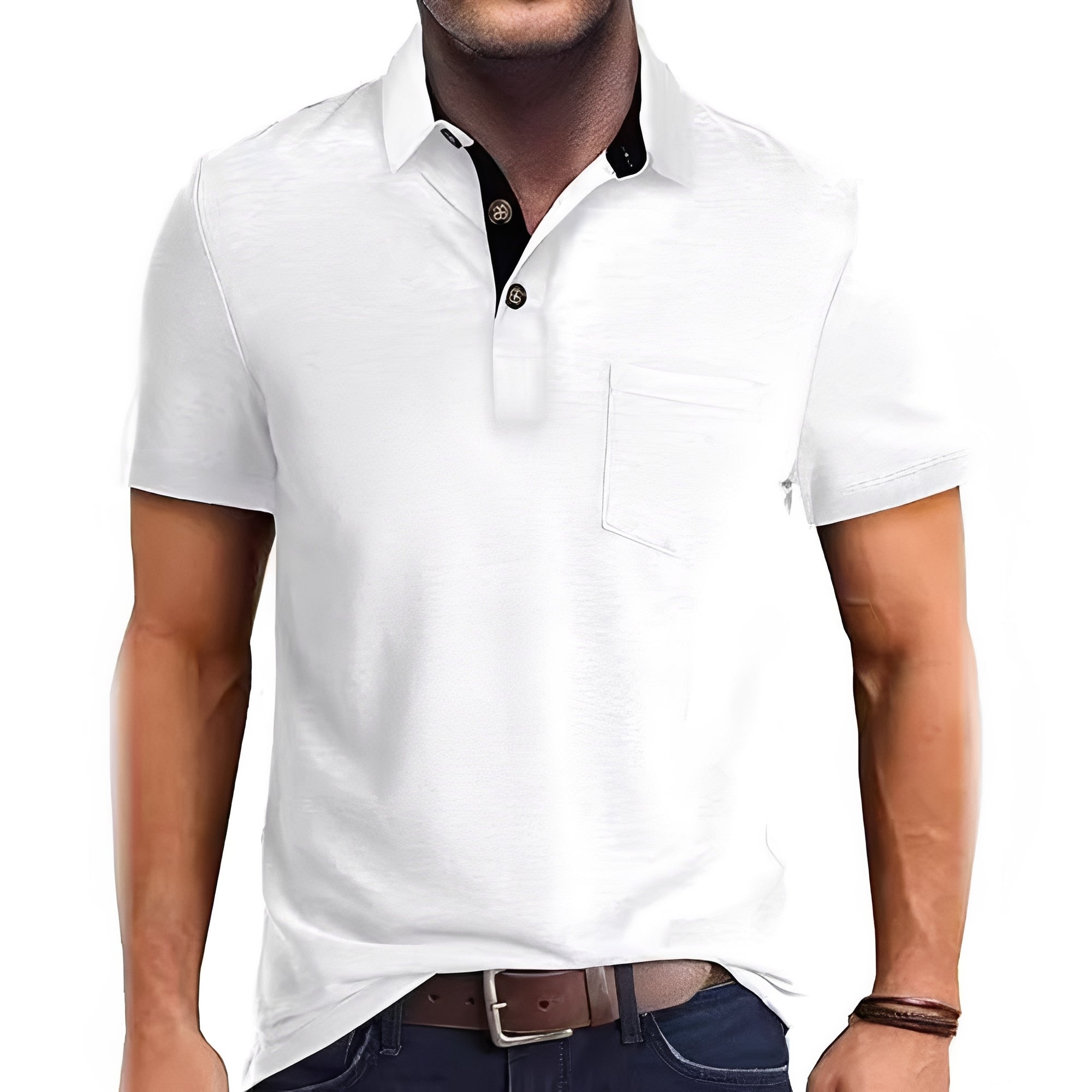 Hobbs - Freizeit-Poloshirt mit kurzen Ärmeln