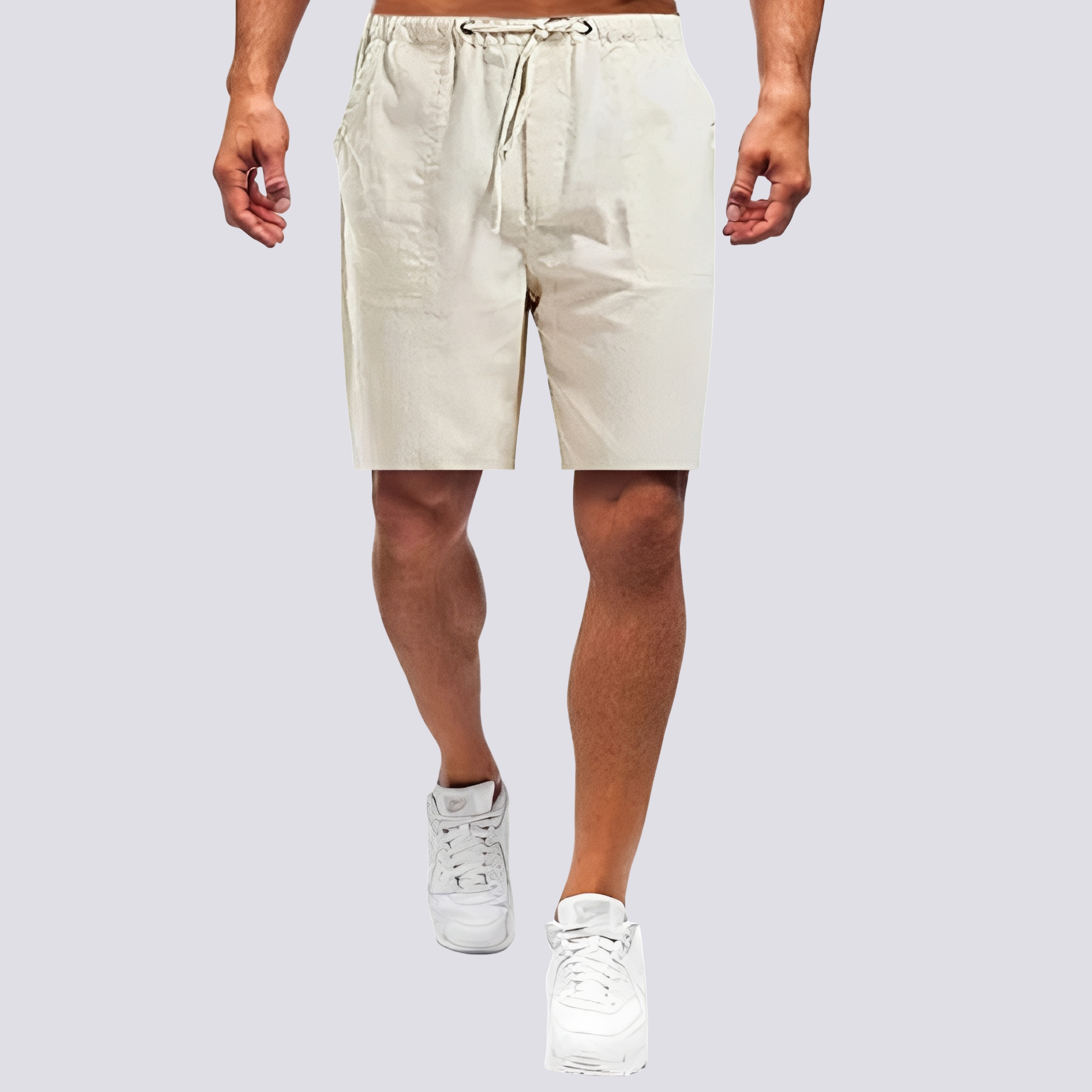 Lucas - Bequeme gerade geschnittene Shorts