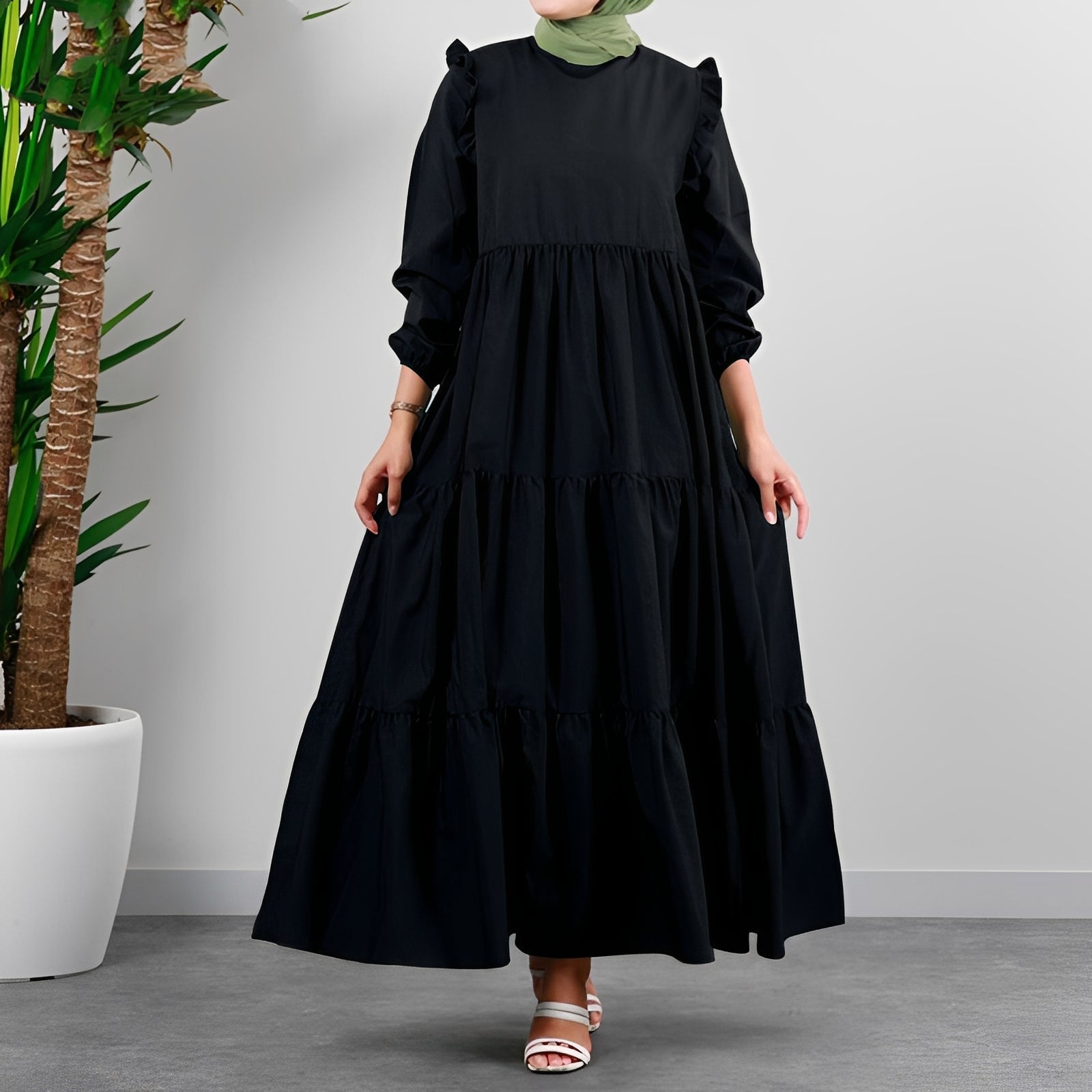 Margaret - Elegantes Swing-Midikleid