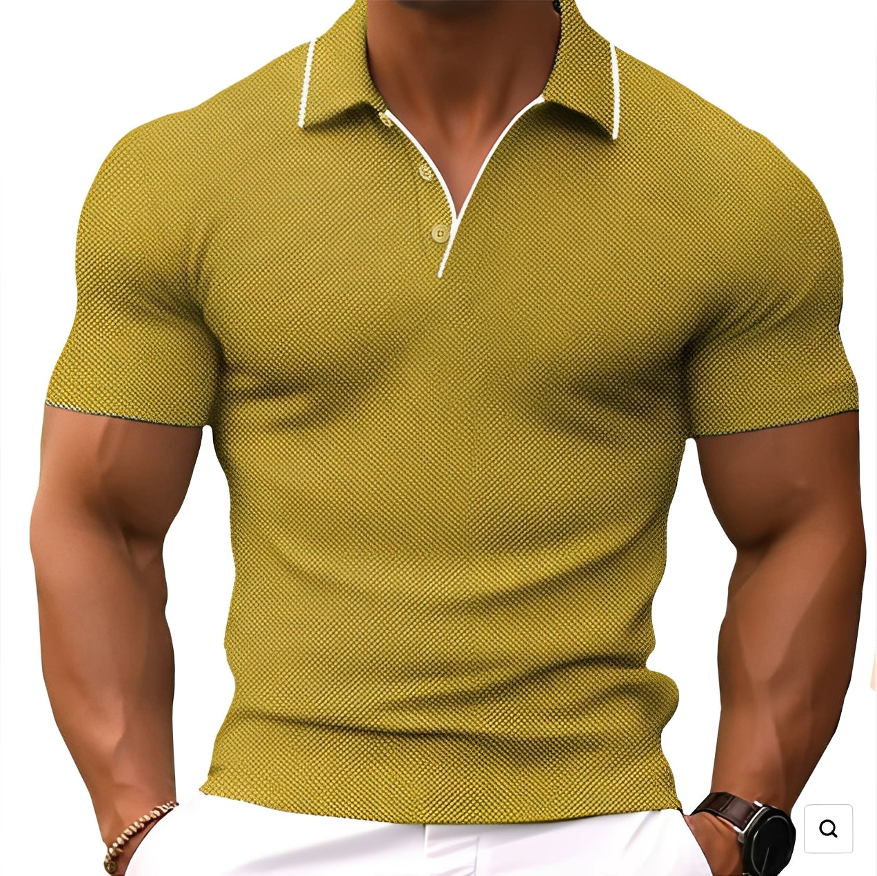 Alvin - Herren Slim-Fit-Polohemd