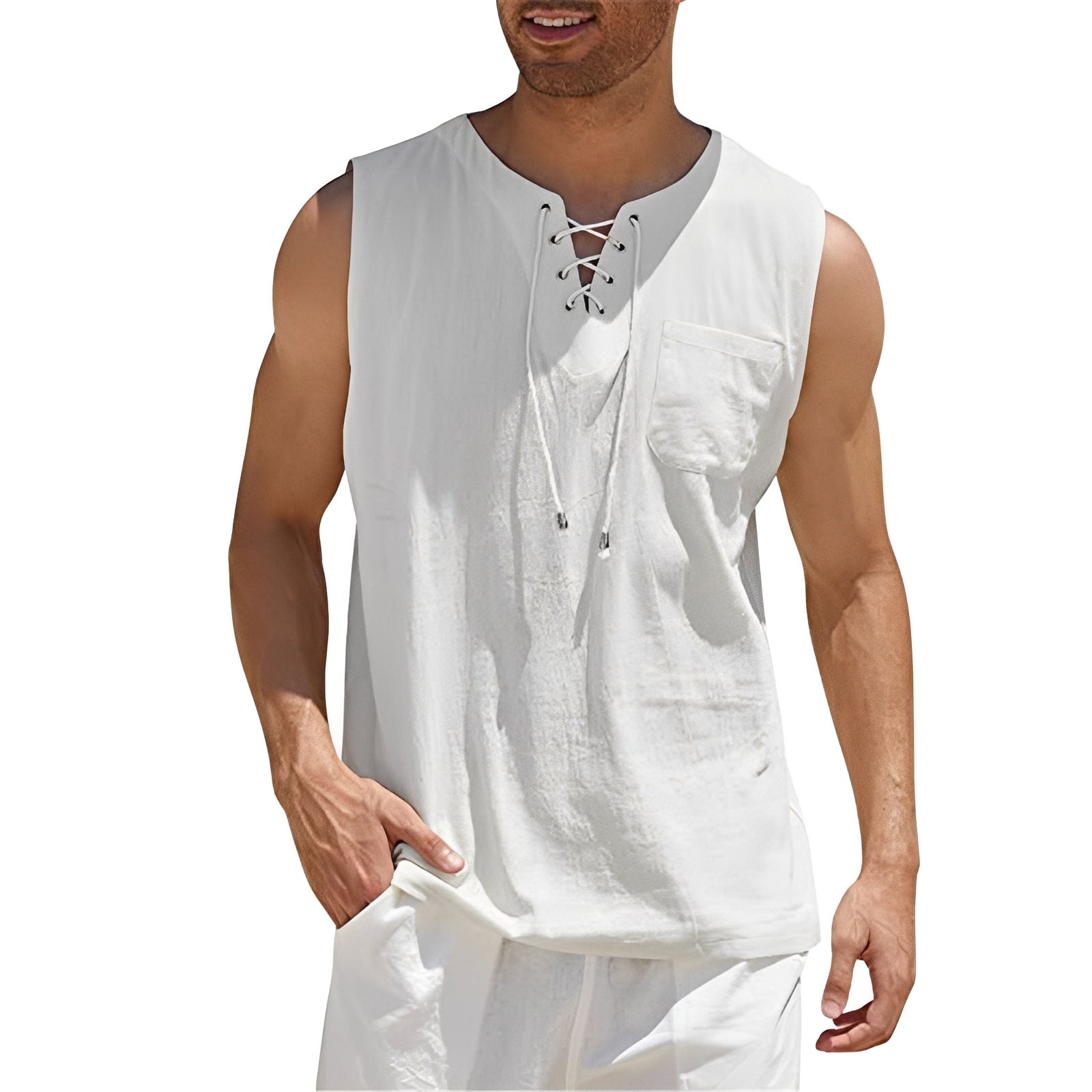 Alexia - Komfortables, ärmelloses Tanktop für Herren