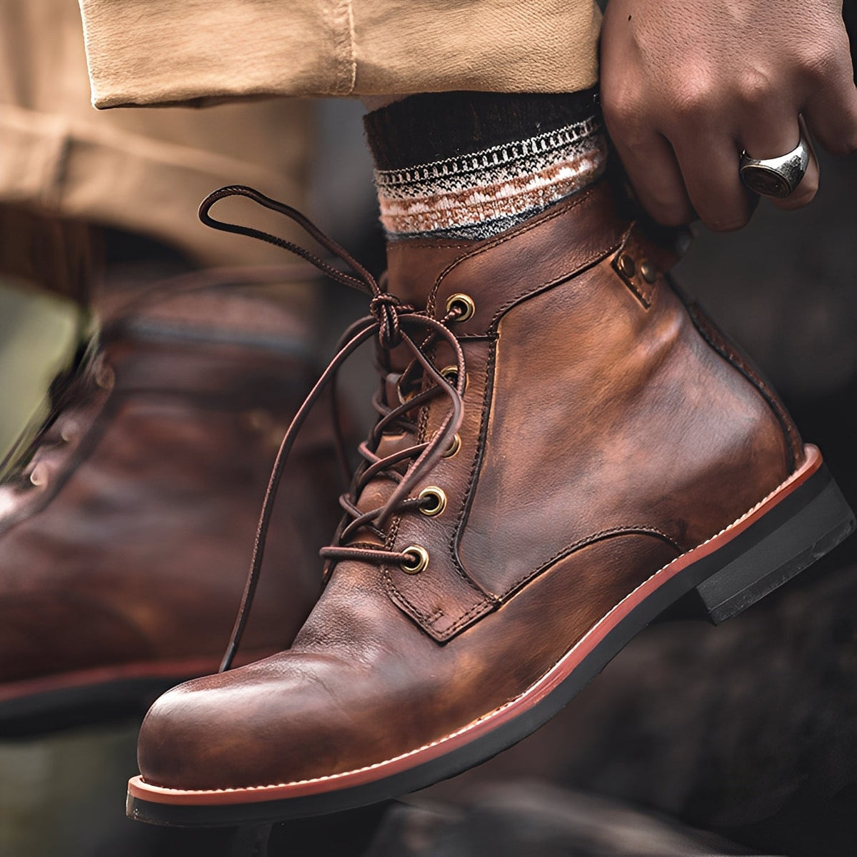 Chester - Robuste und traditionelle Stiefel