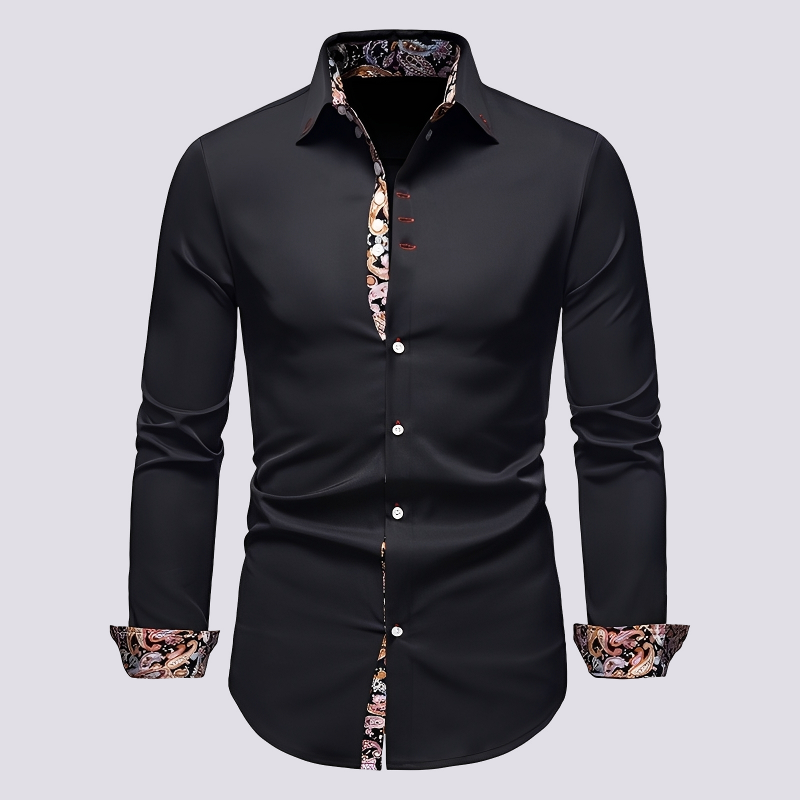Xander - Elegantes und modernes Herren-Langarmhemd