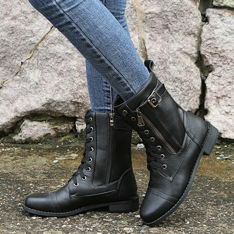 Katerina - Stilvolle Stiefel mit kleinem Absatz