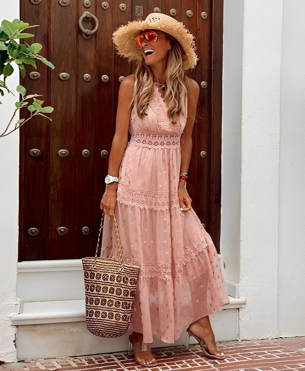 Jesse - Maxirock für Damen im schicken Boho-Stil