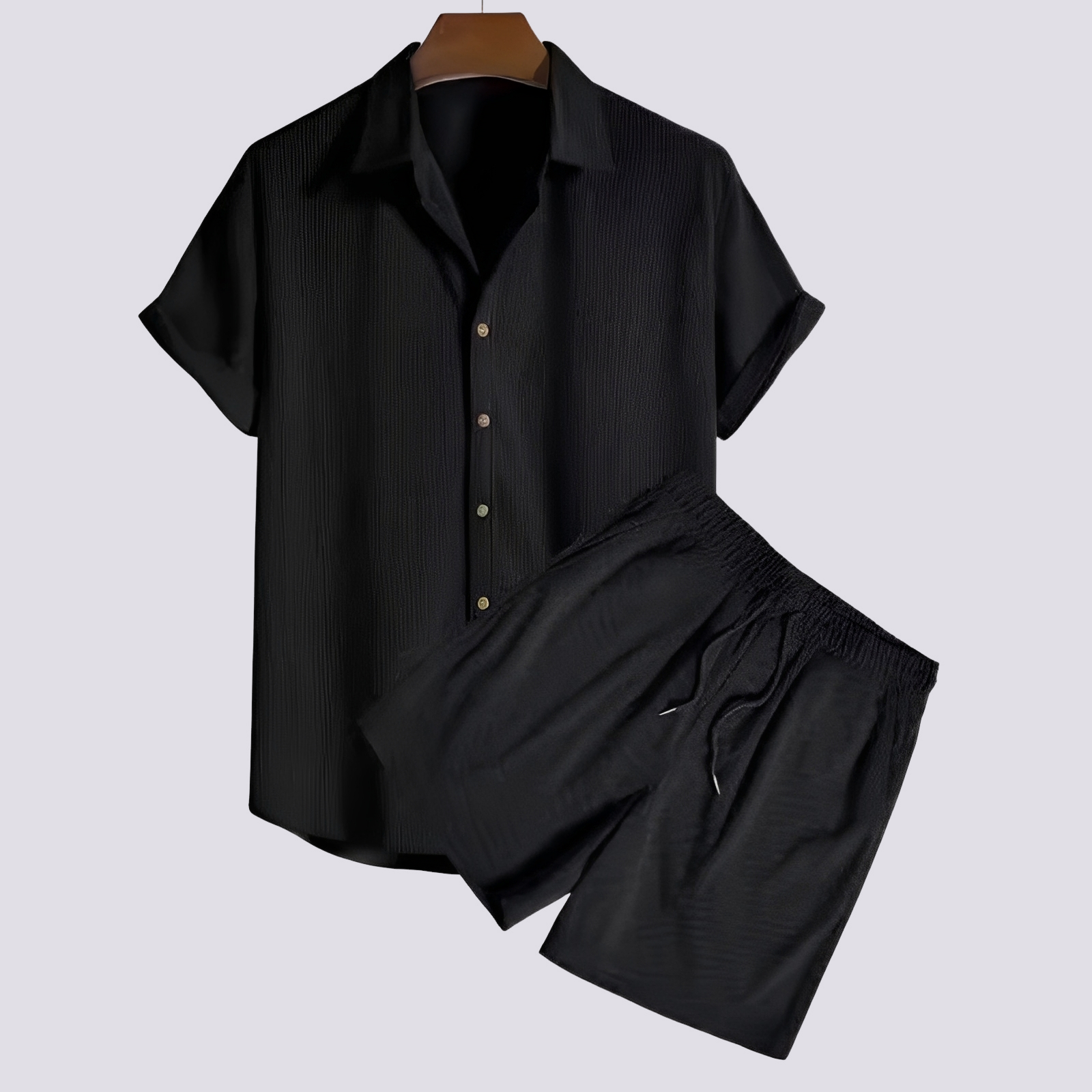 Alfred - Lockere Strandkleidungskombination
