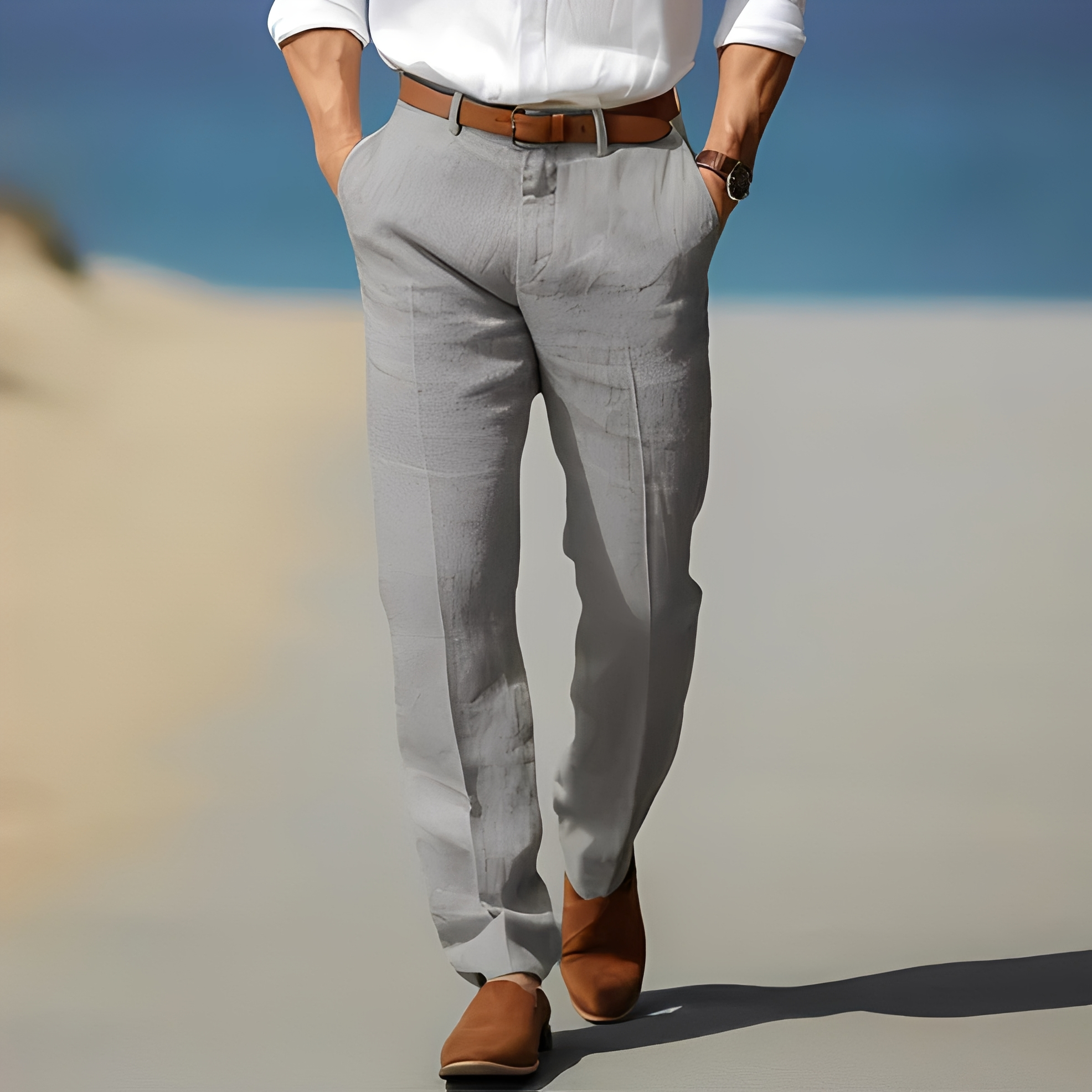 Kyle - Komfortable Herren-Knöchelhose