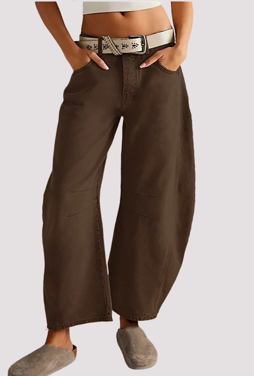 Kendra - Trendige Hose mit weitem Bein
