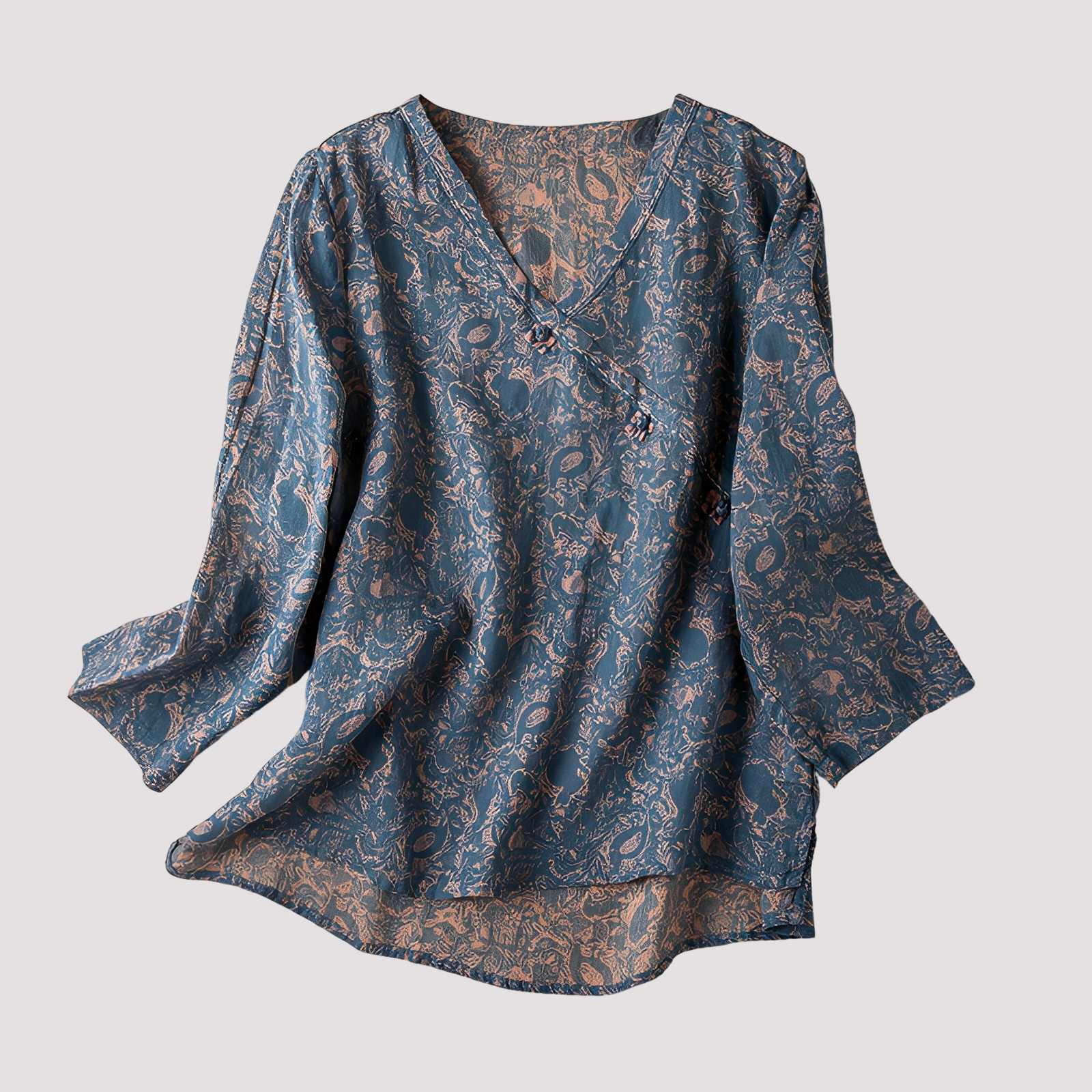 Monica - Modische Bluse mit Blumenmuster für Damen