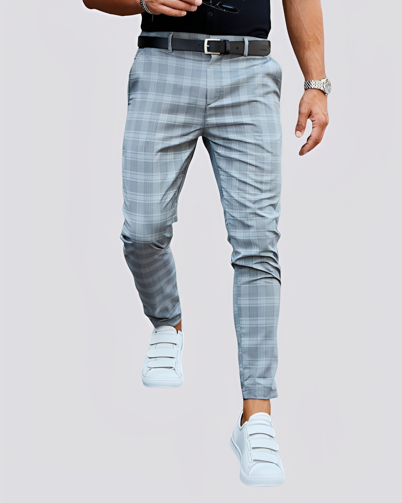 Adrian - Elegante, weit geschnittene Herrenhose