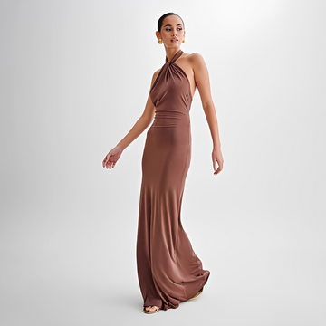 Mabel - Schickes Maxikleid mit offenem Rücken