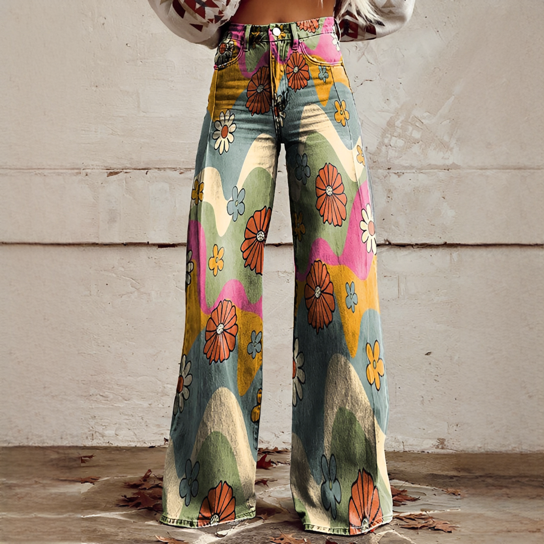 Shannon - Modische Weitbein-Hose