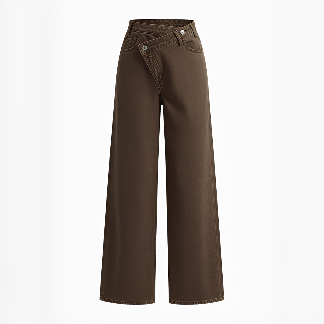Jolina - Hose mit asymmetrischer Bundlinie