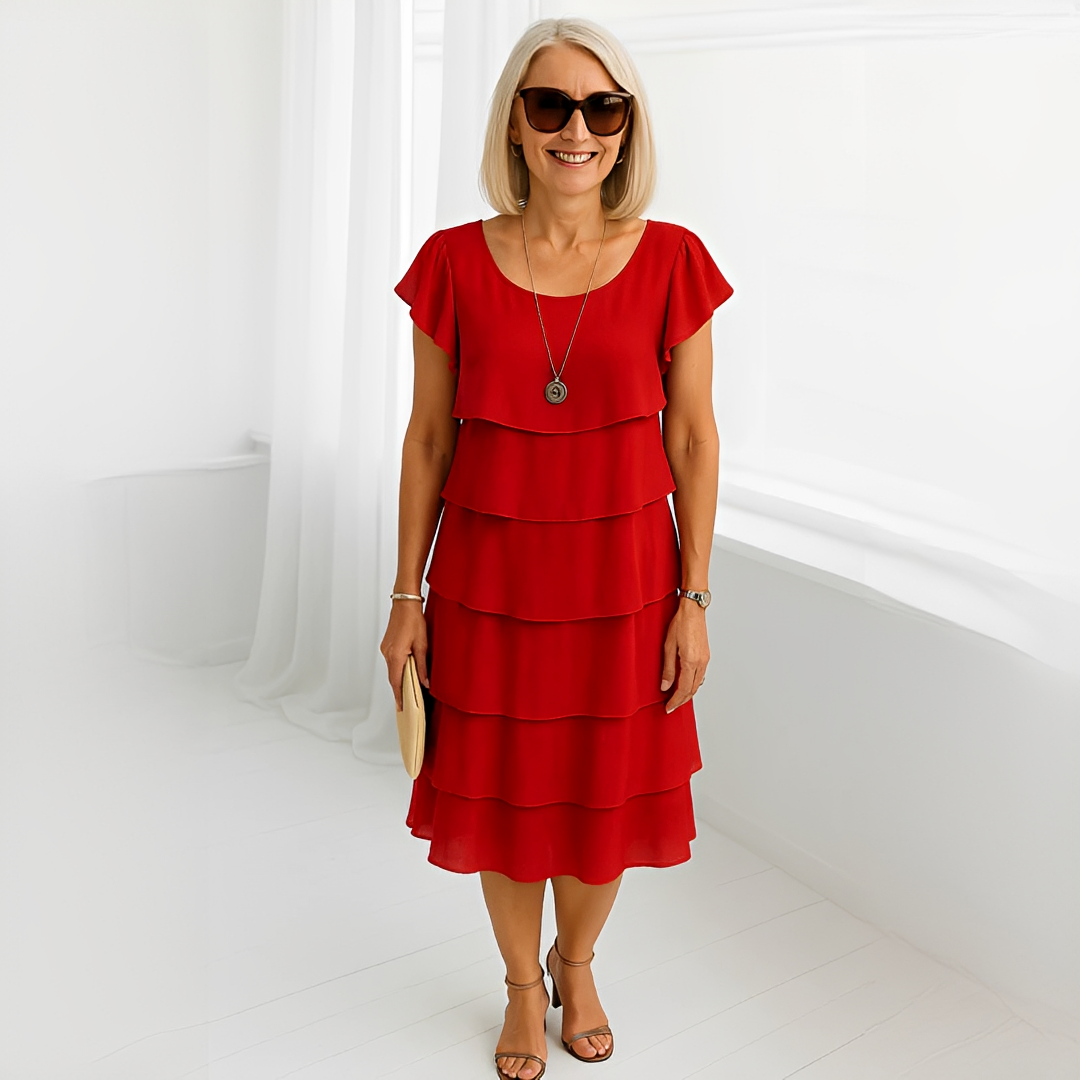 Keren - Elegantes Midi-Kleid