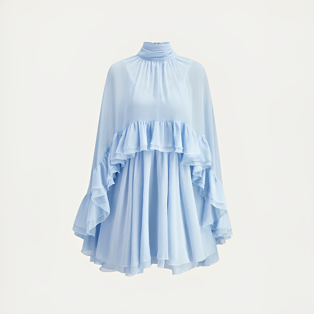 Zhuchin - Elegantes Rüschenkleid
