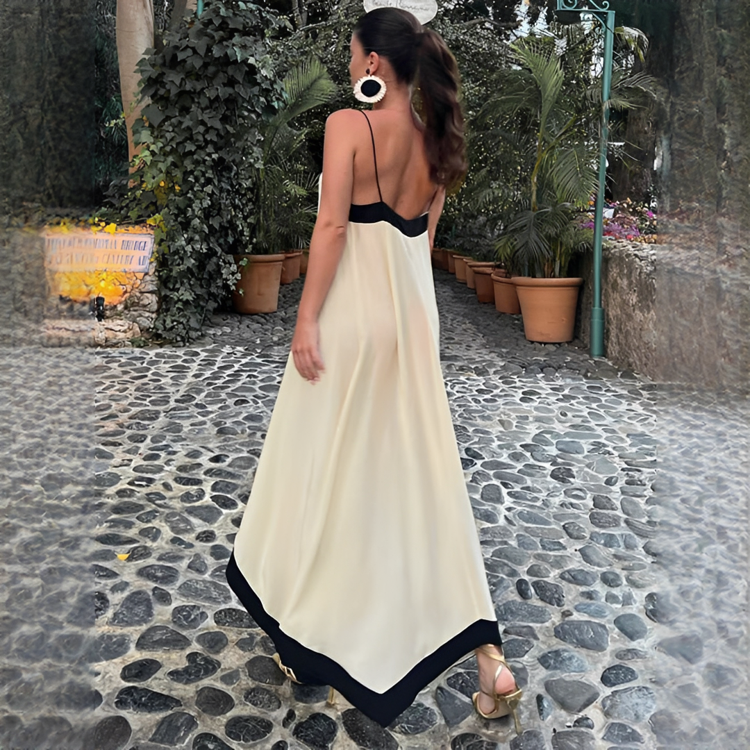 Cecelia - Stilvolles Langes Kleid