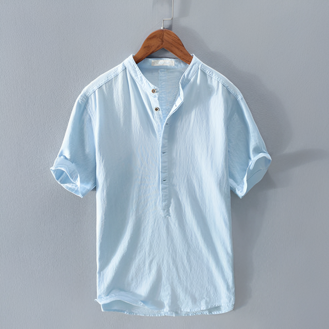 Thiago - Poloshirt mit Stehkragen