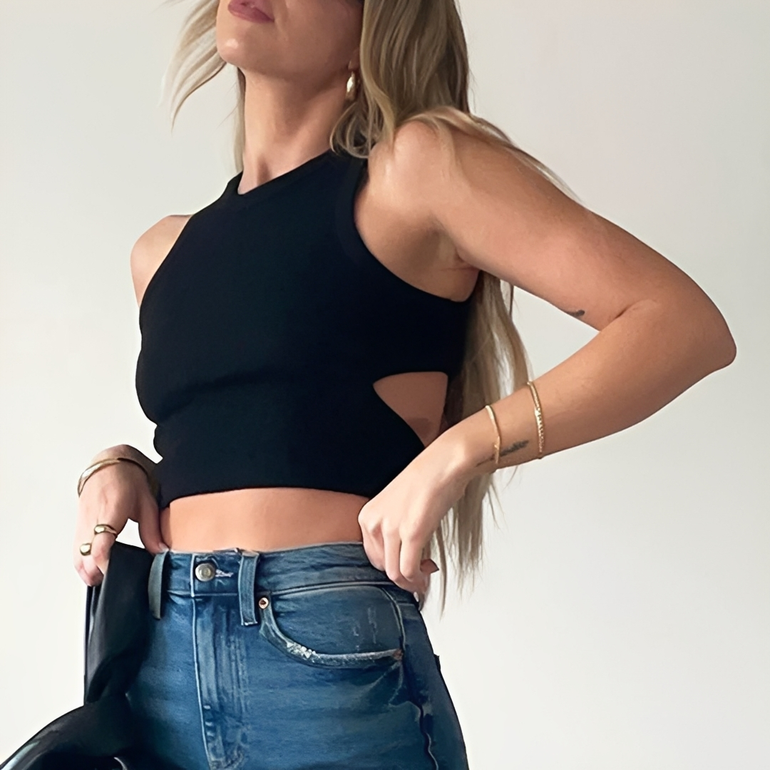 Dalia - Stilvolles Kurzes Tanktop
