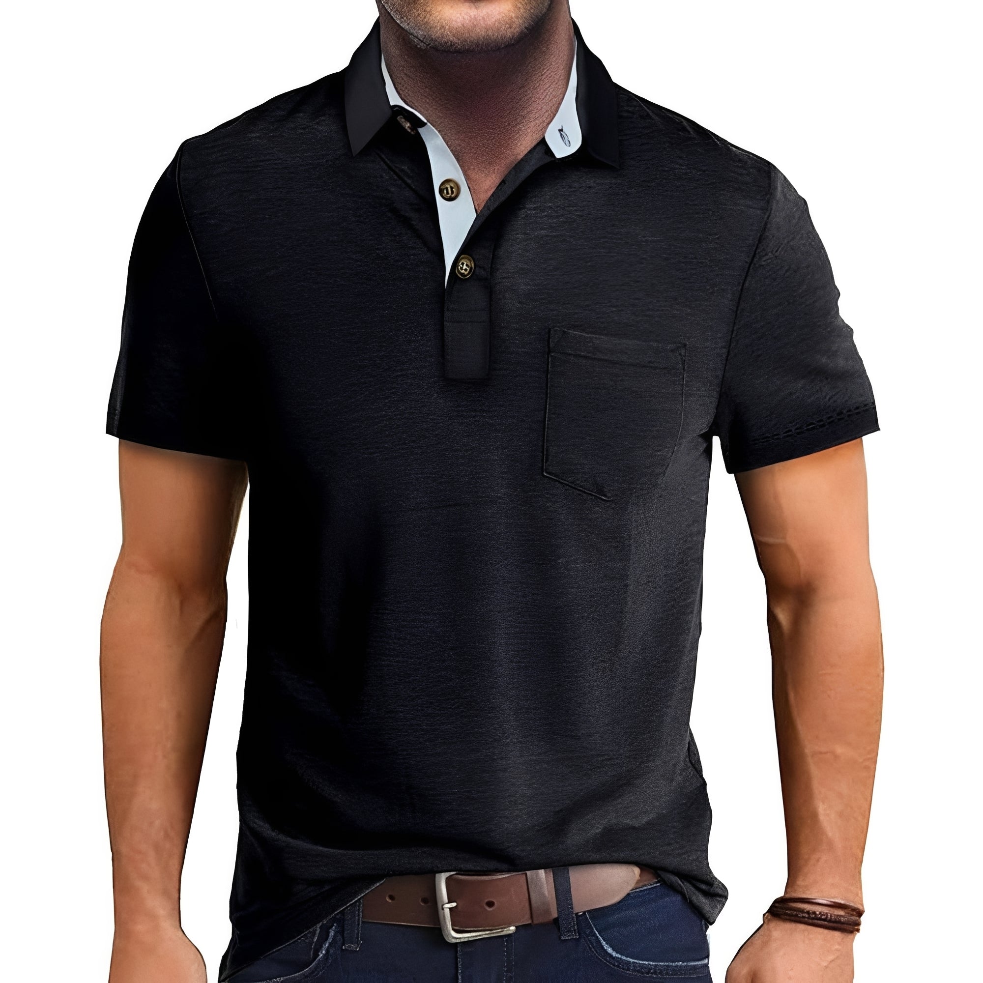 Hobbs - Freizeit-Poloshirt mit kurzen Ärmeln