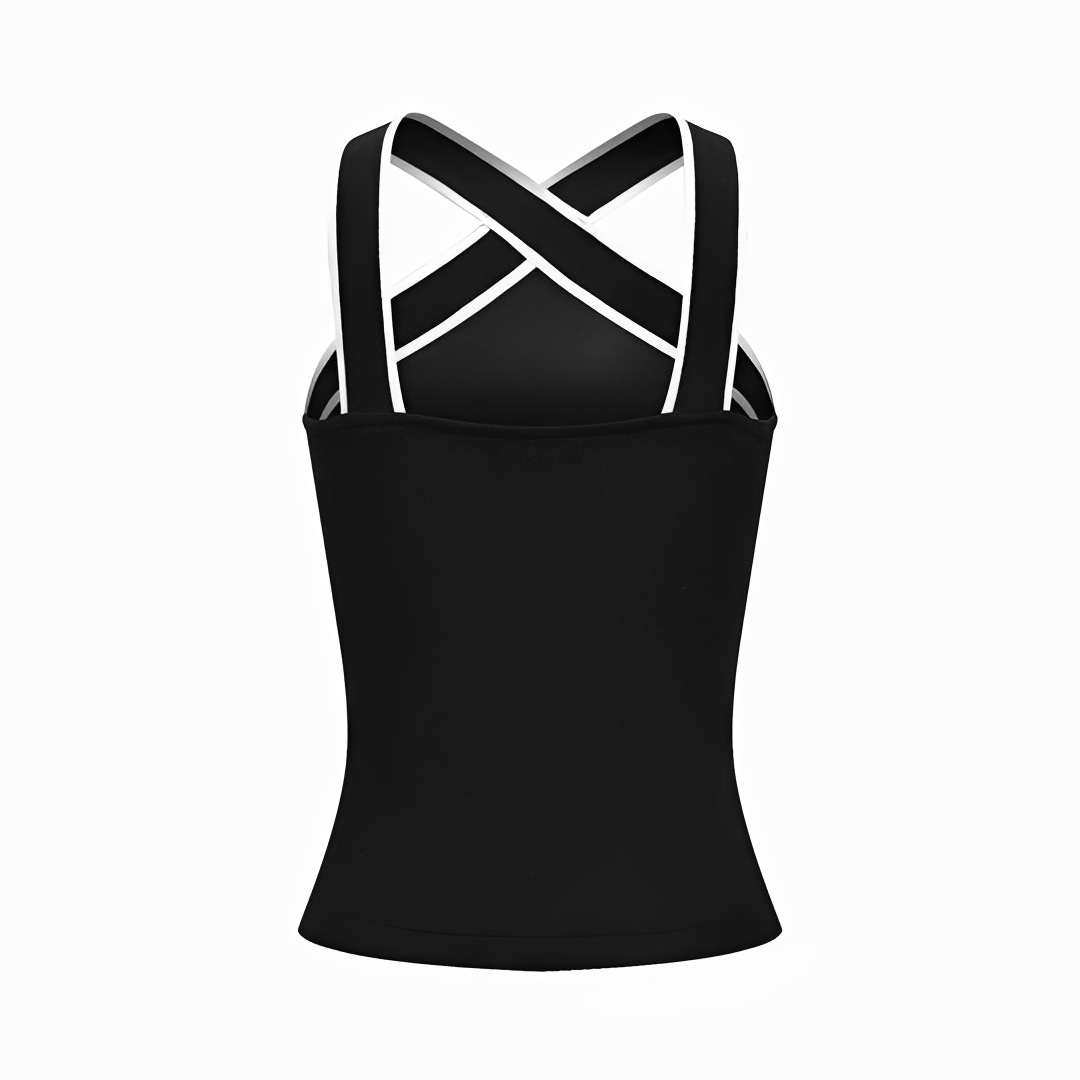 Ferlyn - Elegantes V-Ausschnitt-Top