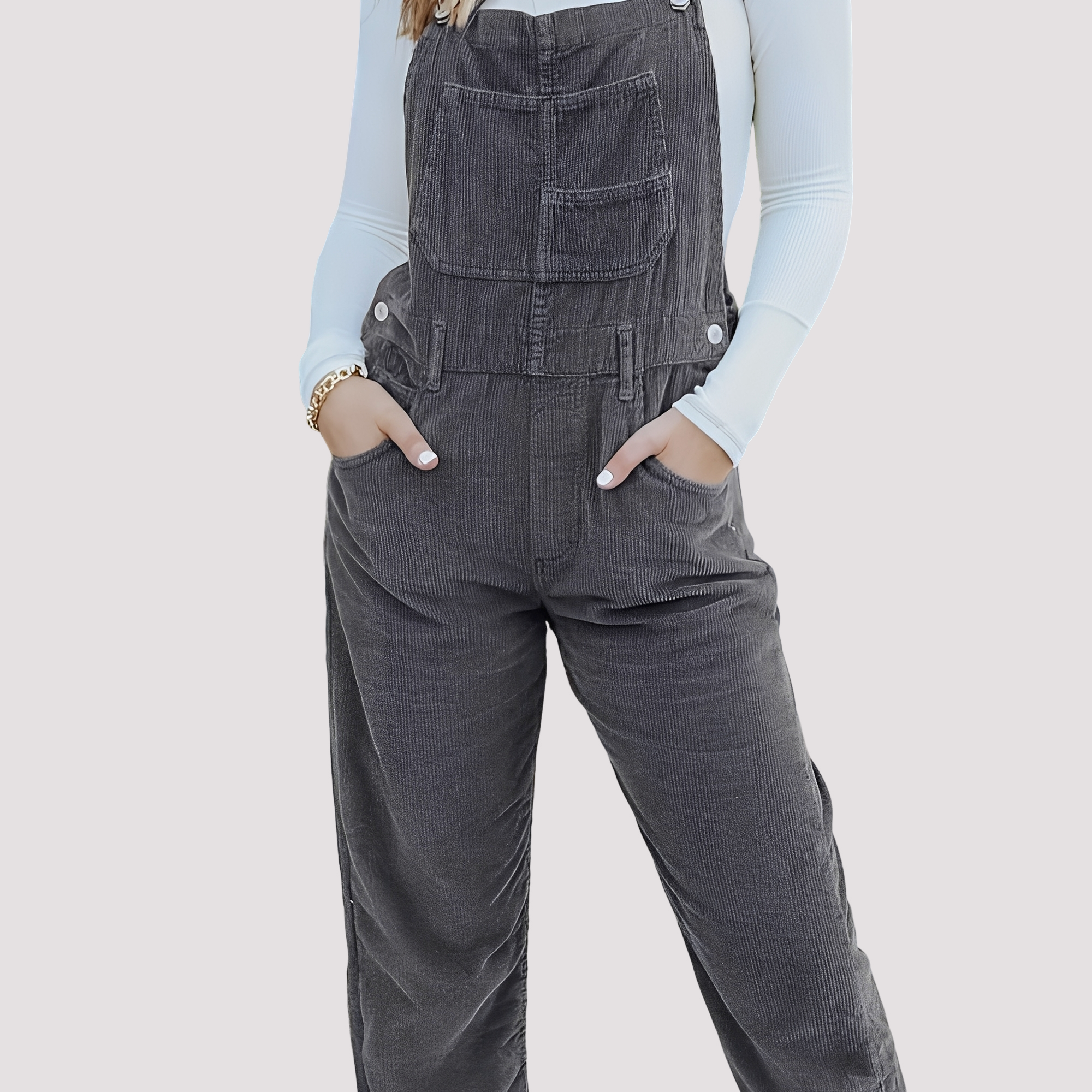 Sophie - Bequemer, lässiger Jeans-Jumpsuit für Damen
