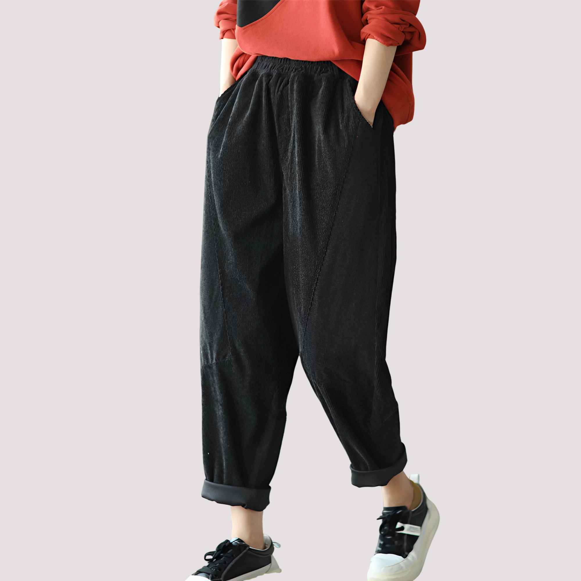 Stella - Bequeme Harems-Hose mit elastischem Bund für Damen
