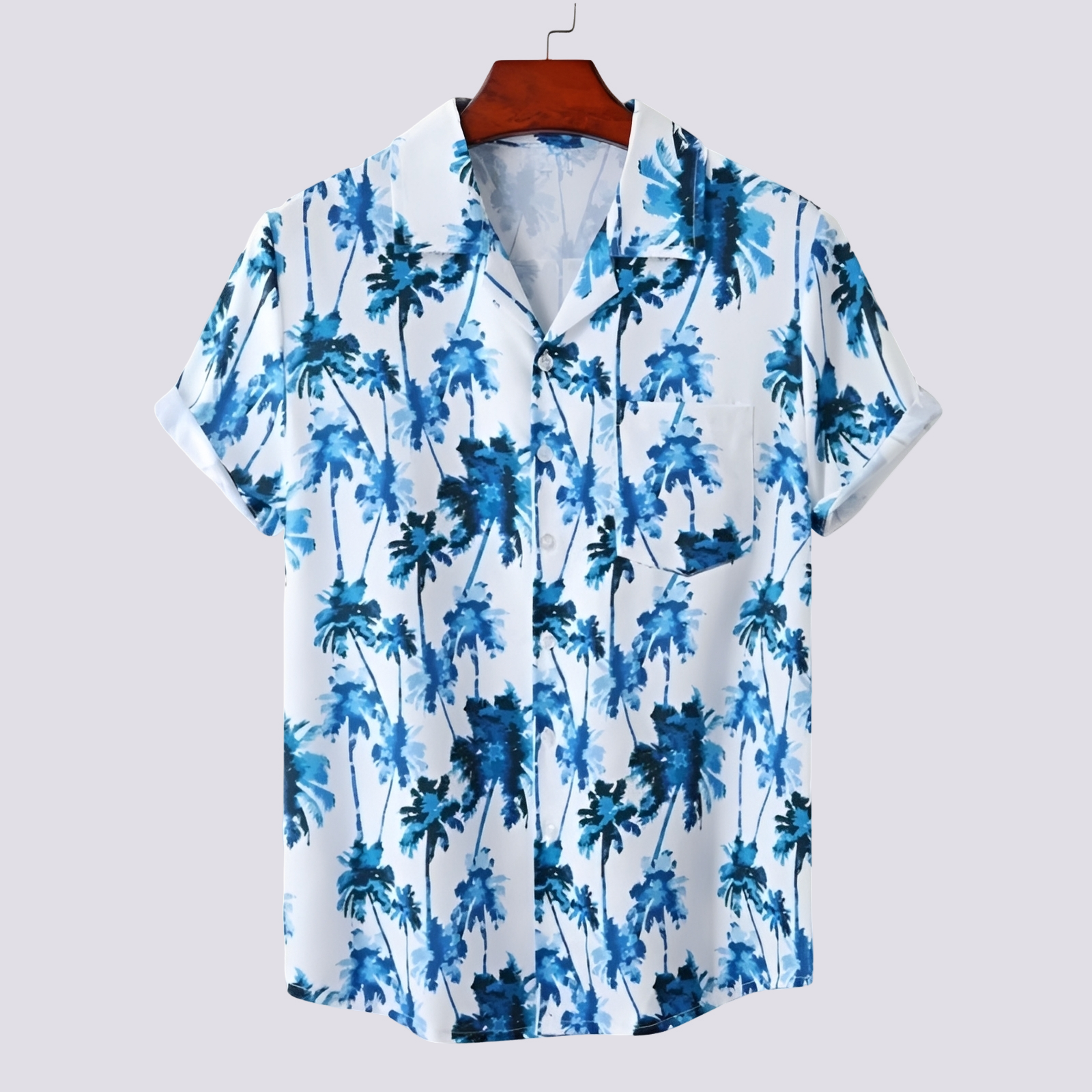 Ronan - Stilvolles Herrenhemd mit Hawaii-Design
