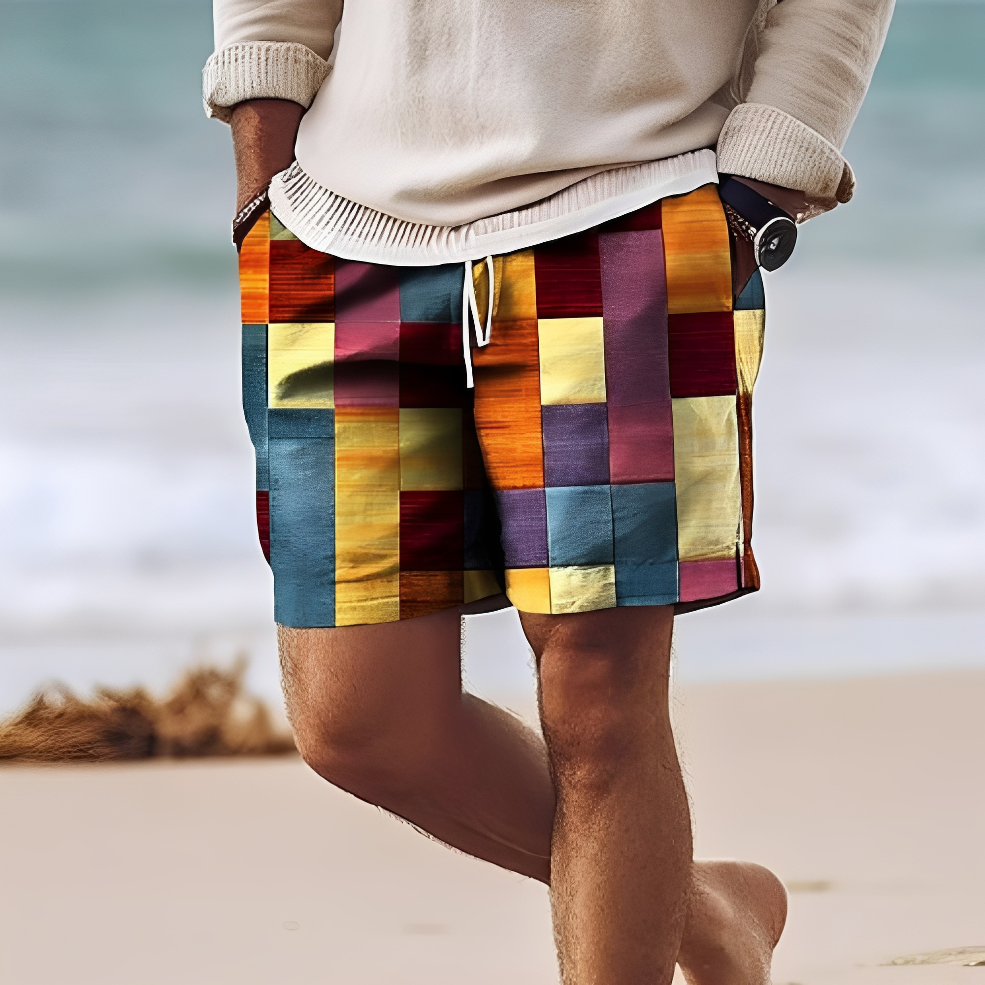 Aidan - Modische Schwimmshorts