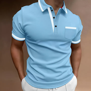 Bobby - Lässiges kurzärmeliges Herren-Poloshirt