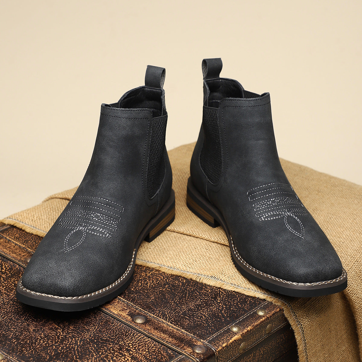 Carson - Elegante mittelhohe Stiefel