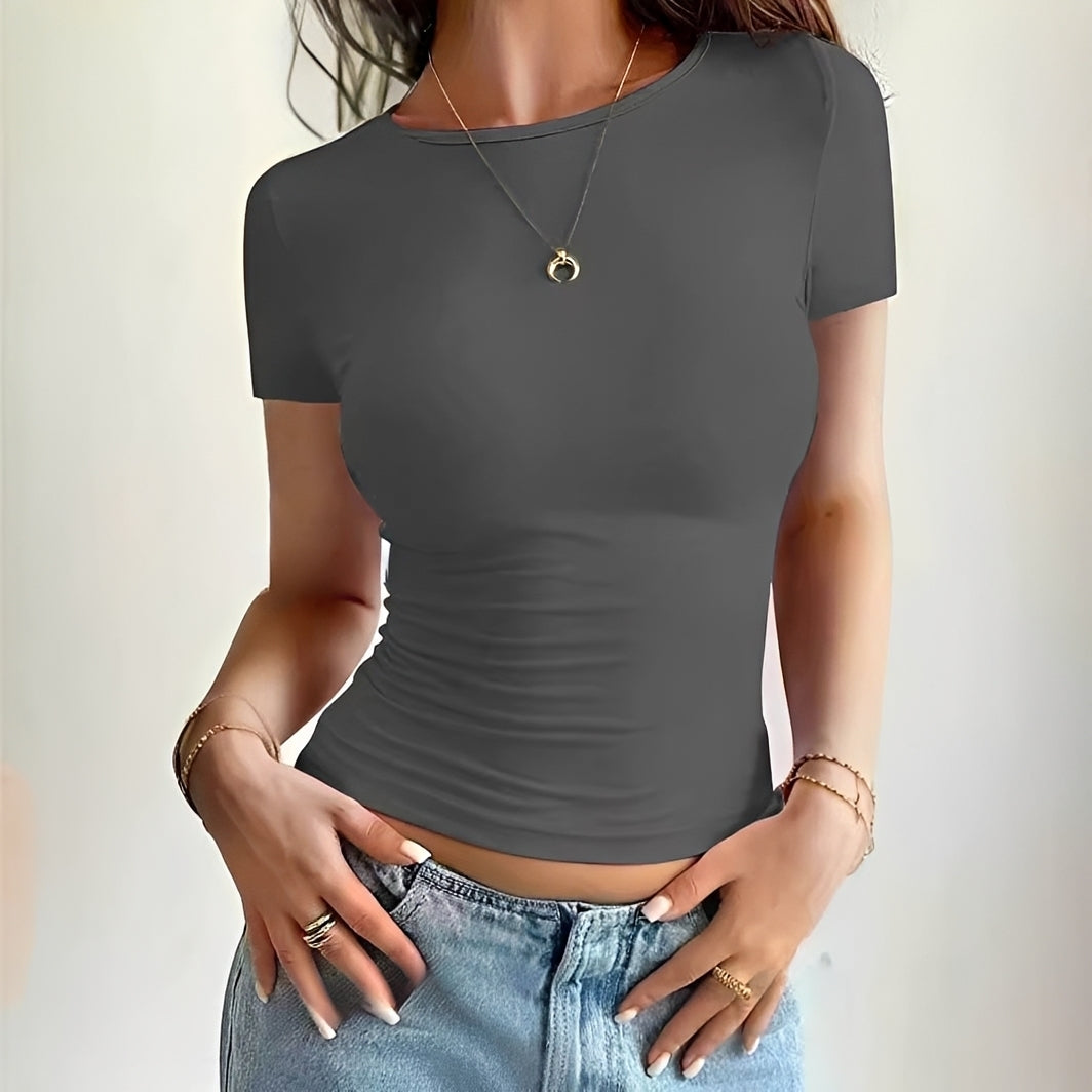 Becky - Lässiges Slim Fit T-Shirt