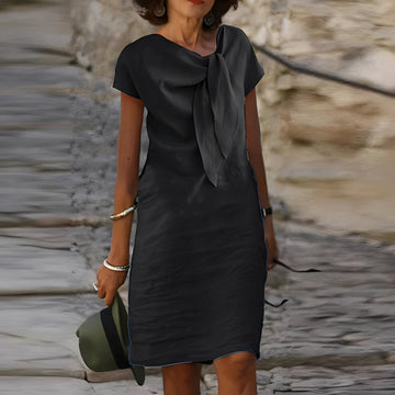 Hazel - Elegantes Minikleid im Krawatten-Stil für Damen