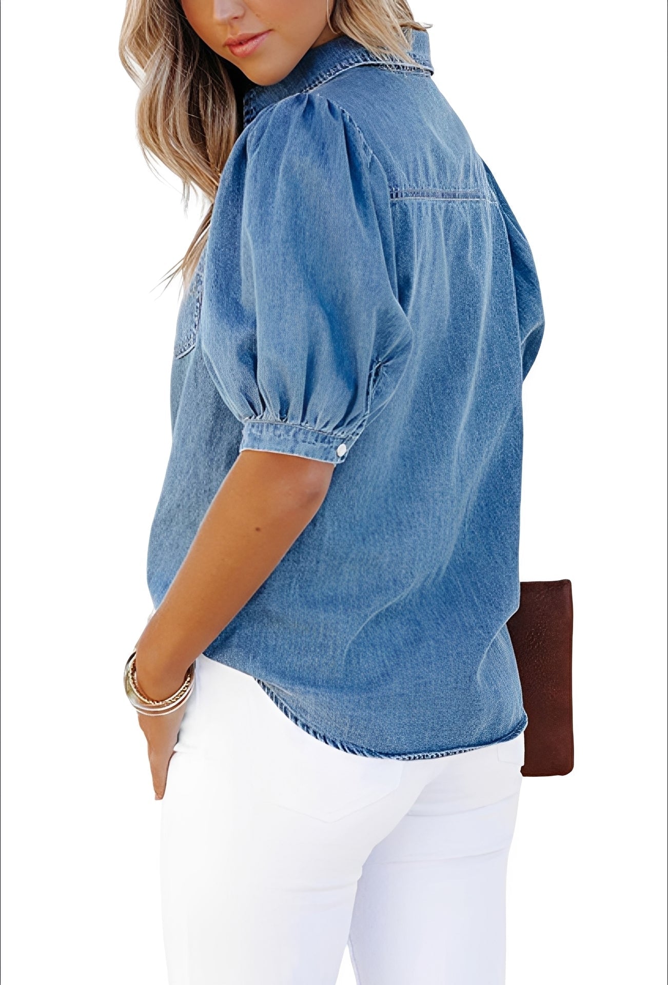 Mila - Modisches Jeans-Hemd