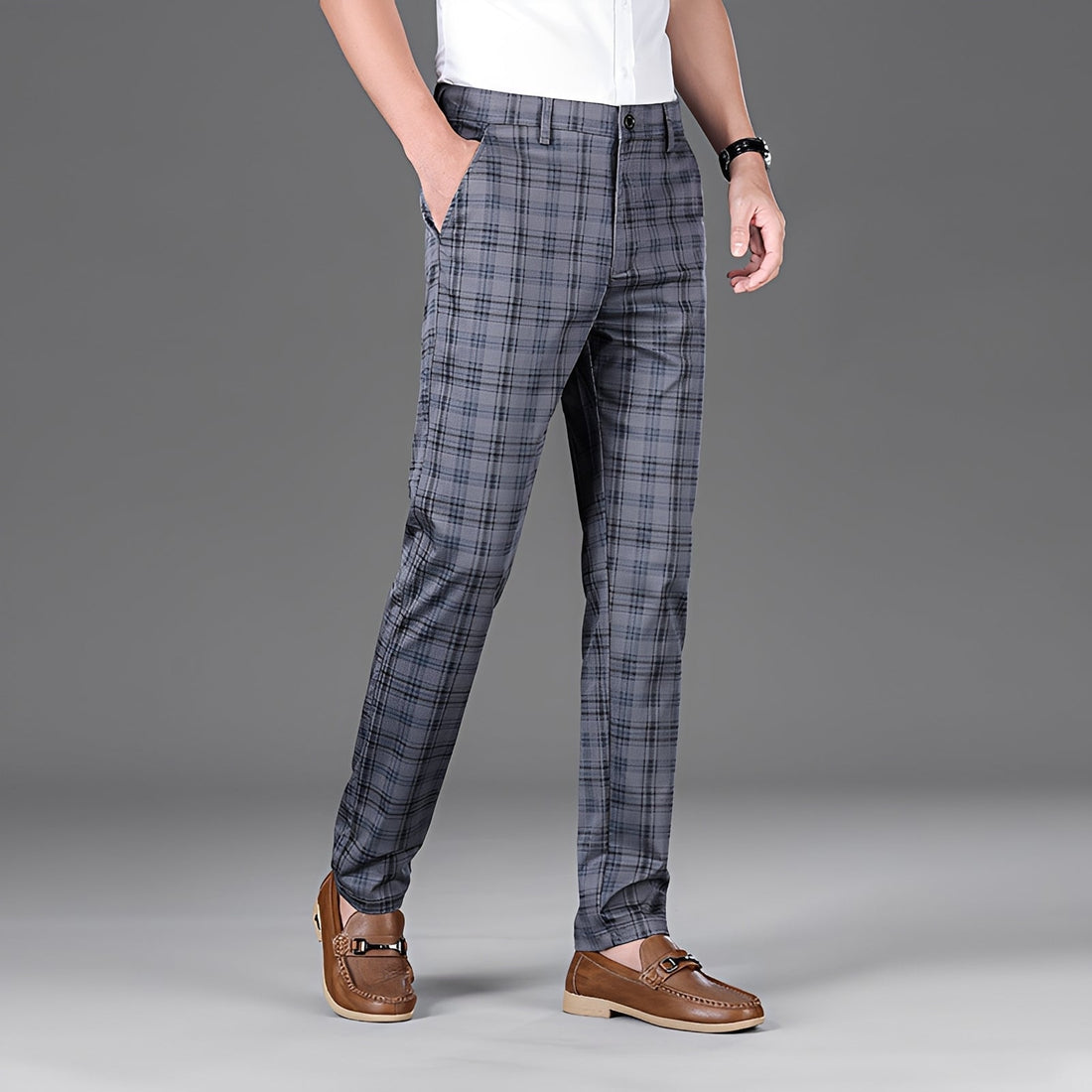Myers - Bequeme Karierte Hose