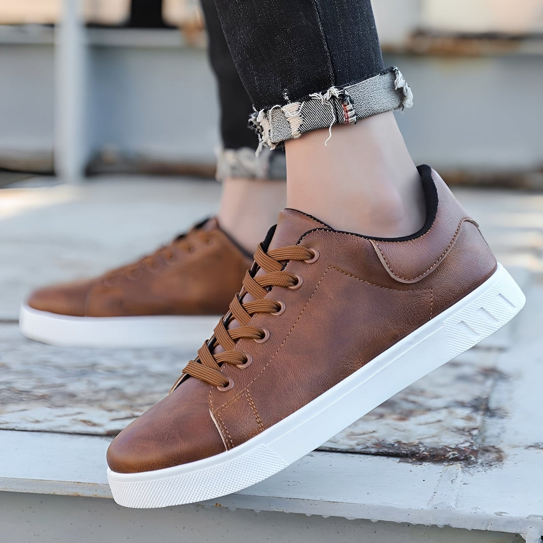 Howell - Komfortable flache Sneakers