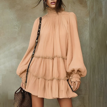 Mayeth - Elegantes Ruffle-Minikleid