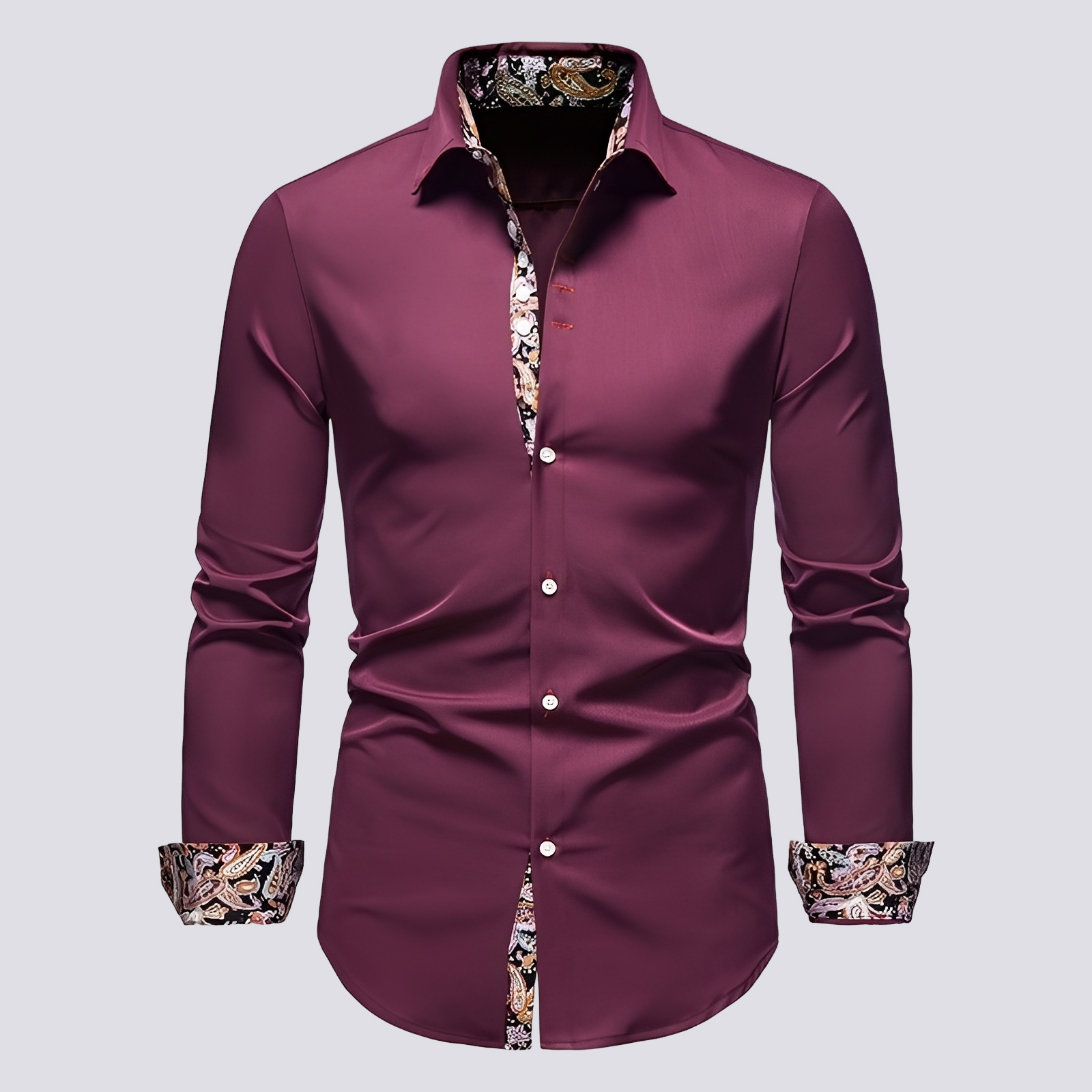 Xander - Elegantes und modernes Herren-Langarmhemd