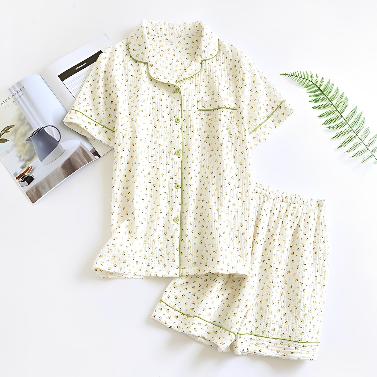 Mariah - Komfortables, Lässiges Pyjama-Set