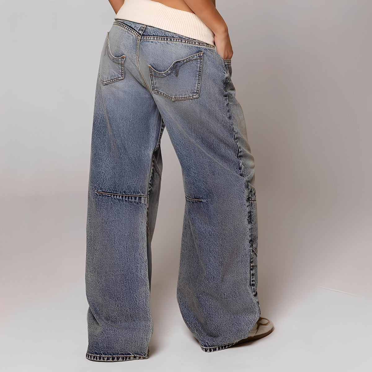 Vanessa - Bequeme und lässige Damenhose mit weitem Schnitt