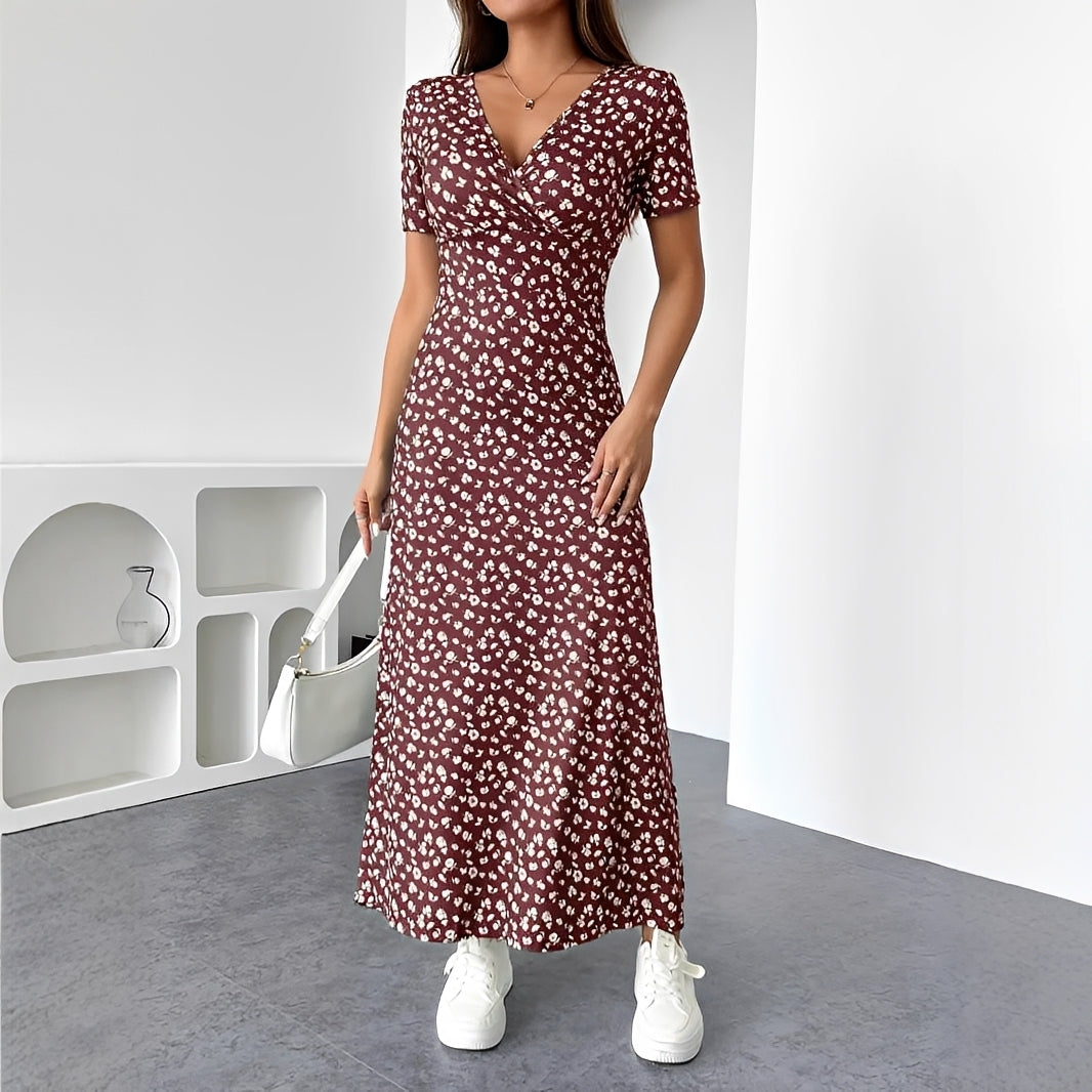 Reggie - Elegantes Maxikleid mit Blumenmuster