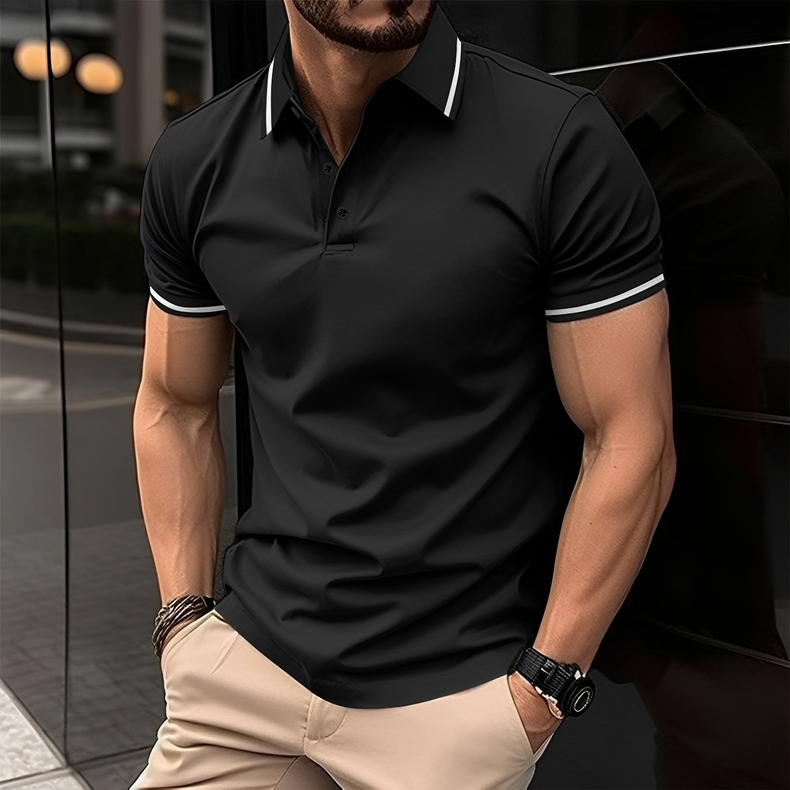 Frank - Elegantes Polohemd mit Reverskragen