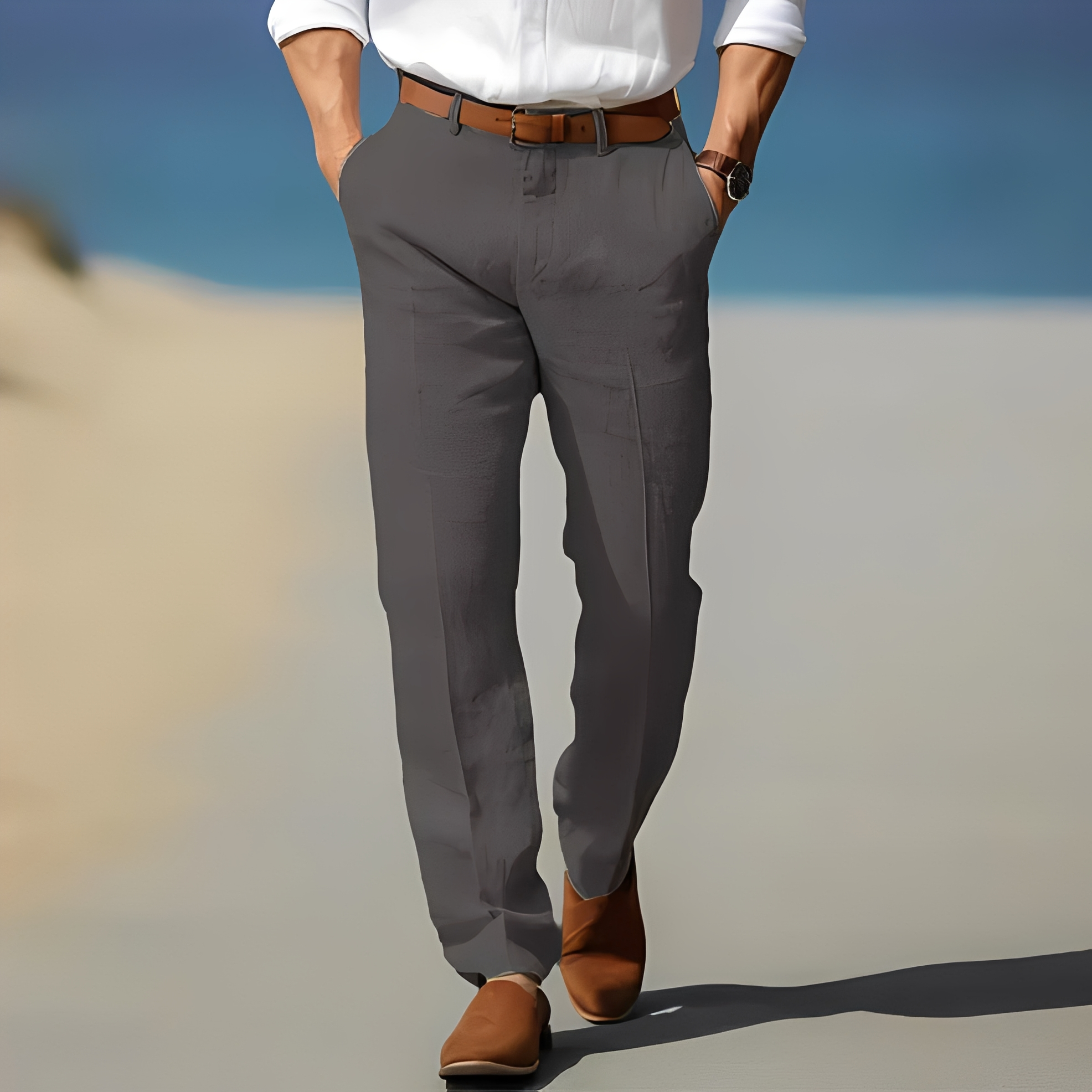 Kyle - Komfortable Herren-Knöchelhose
